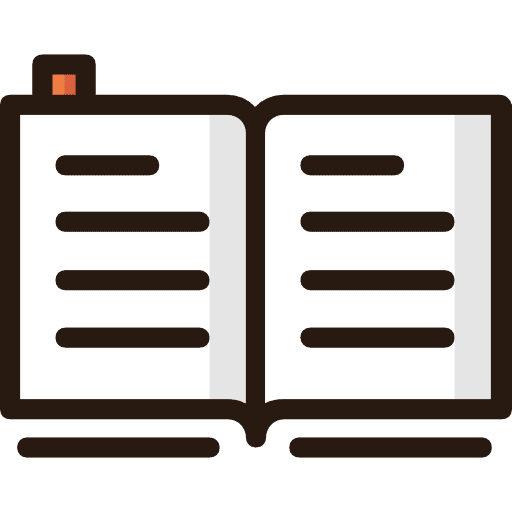 Open book books study book icon