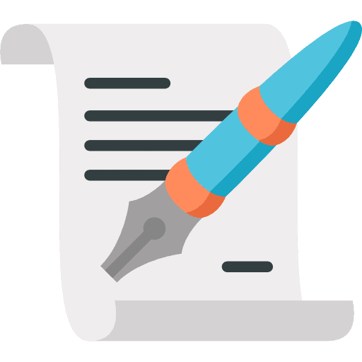 Poetry educational icons art and design education icon