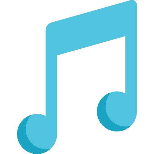 Music interface music player quaver icon