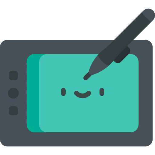 Tablet technology ipad touch screen icon