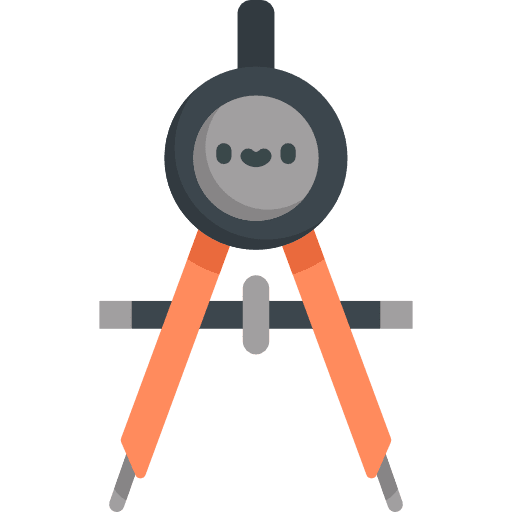 Compass school materials miscellaneous draw icon