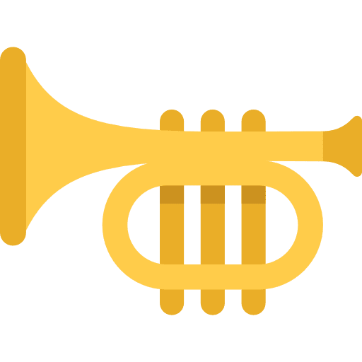 Trumpet orchestra wind instrument trumpet icon
