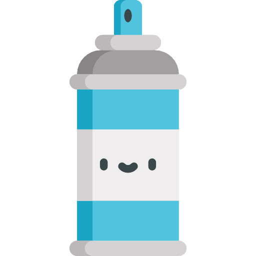 Spray paint insecticide art and design icon