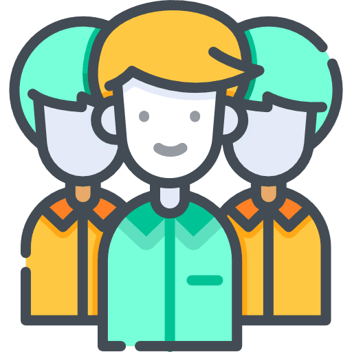 Team who we are group team icon