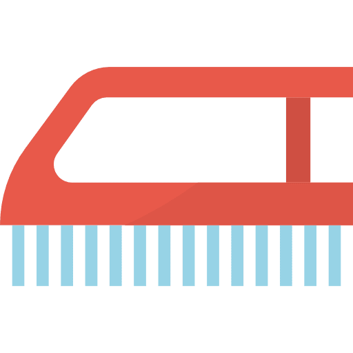 Brush broom washing cleaning icon