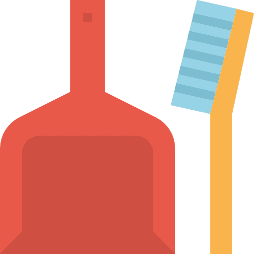 Dustpan miscellaneous furniture and household tools and utensils icon