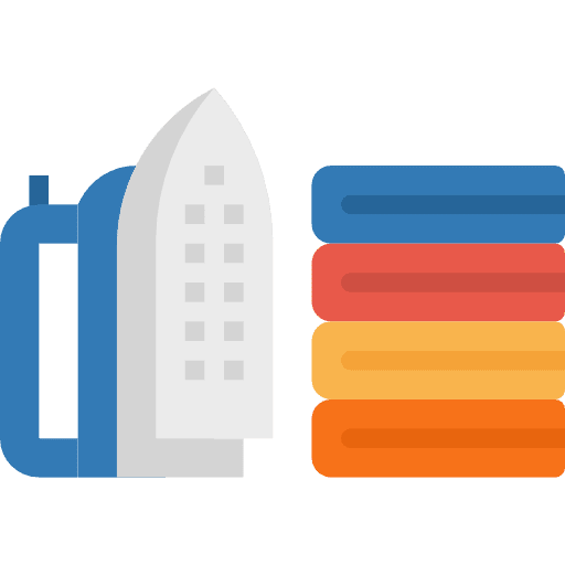 Iron tools and utensils miscellaneous ironing icon