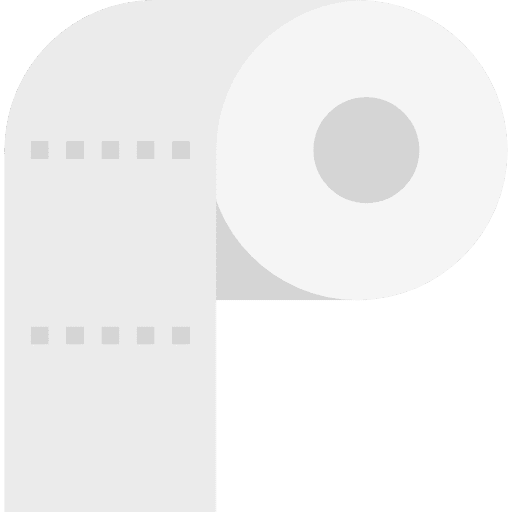 Paper roll paper roll roll out tissue icon