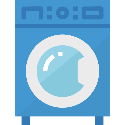 Washing machine electrical appliance furniture and household tools and utensils icon