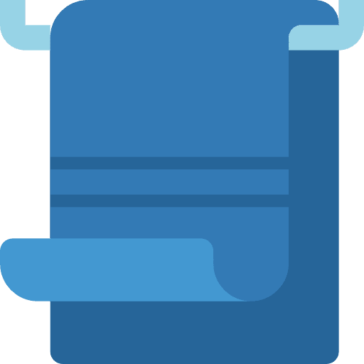 Towel fashion wiping bath icon