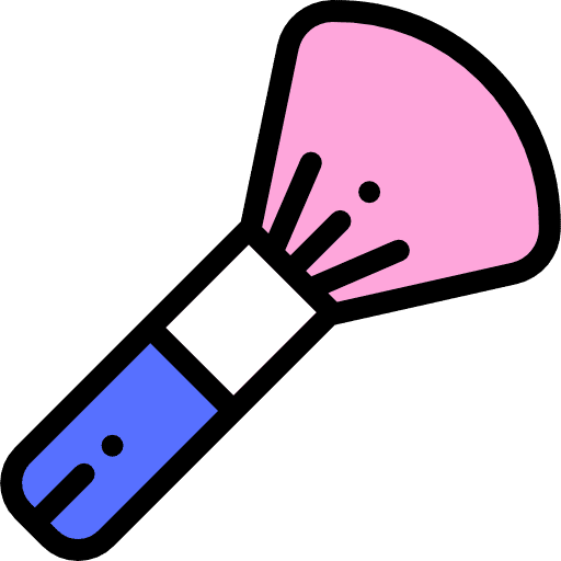 Brush beauty grooming fashion icon