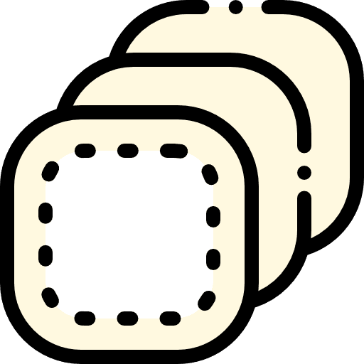 Cotton beauty cotton medical icon