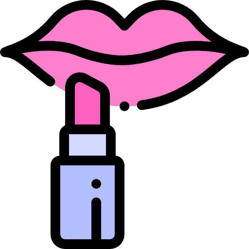 Lipstick beauty mouth lips icon