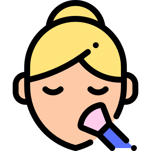 Makeup people beauty salon cosmetology icon