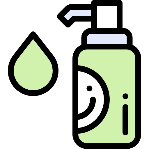 Soap wellness bottle beauty icon