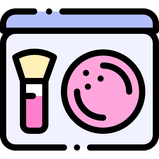 Blush beauty salon blush grooming icon