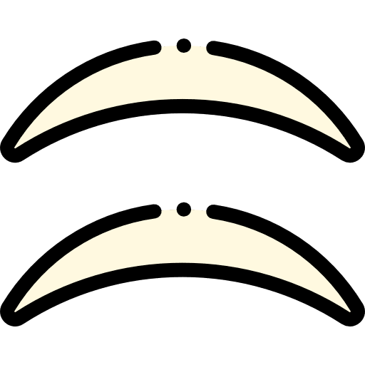 Eyelid visualization gestures beauty icon