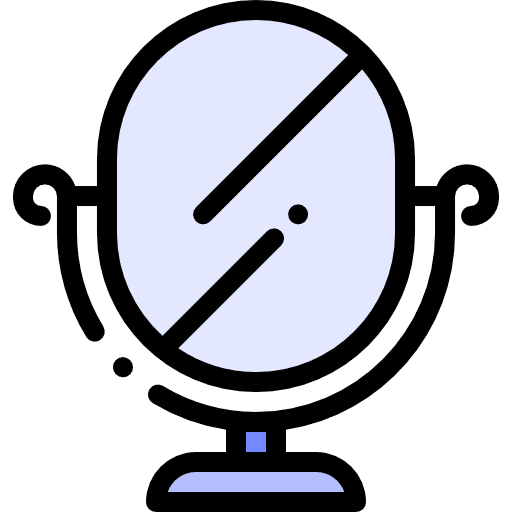 Mirror tool personal stylish icon