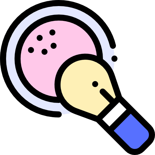 Powder face beauty powder icon