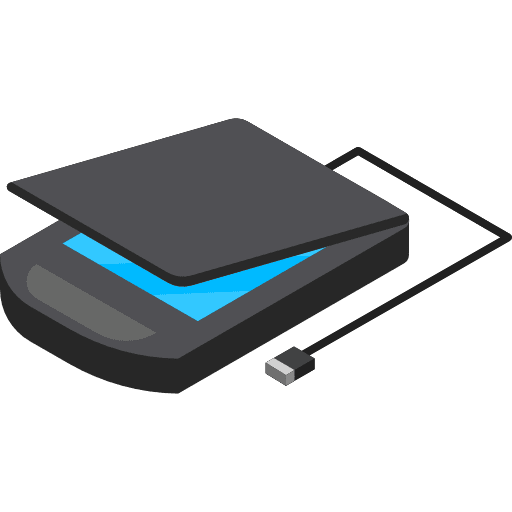 Scanner computer scanner electronics icon