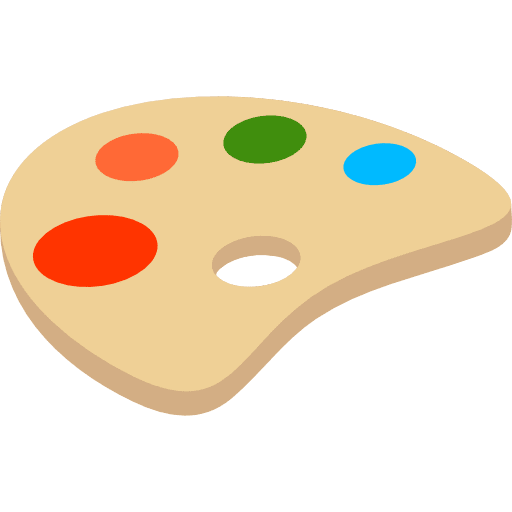 Color palette artist art colors icon