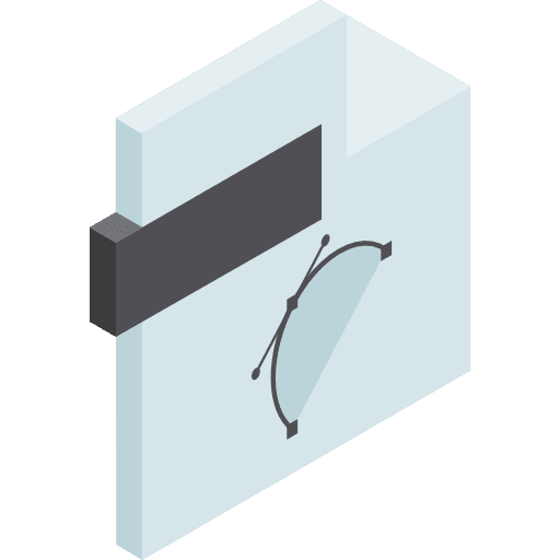 Eps extension document files and folders icon