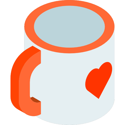 Mug hot drink tea cup chocolate icon