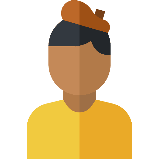 Artist boy artist moustache icon