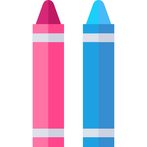 Crayons pen edit tools education icon