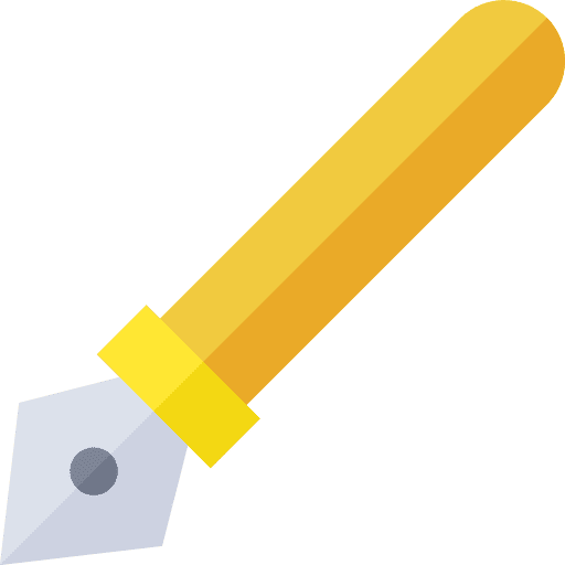 Ink pen glamour ink write icon