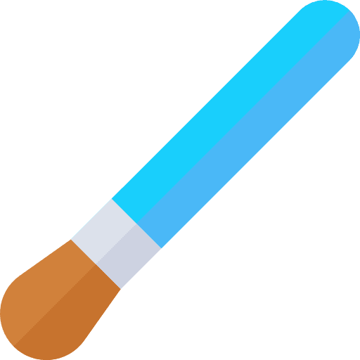 Brush brush painter art icon