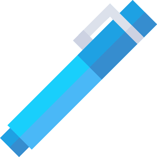 Pen education pen art and design icon