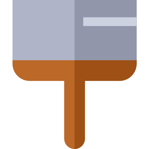 Scraper art tools and utensils art and design icon