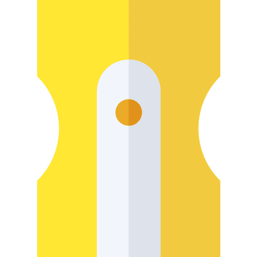 Sharpener pencil miscellaneous education icon