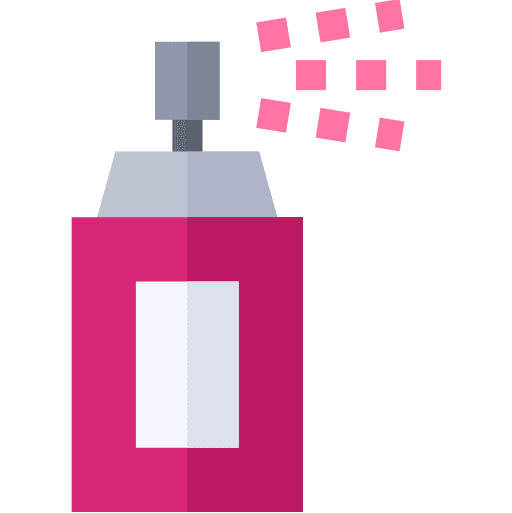 Spray paint insecticide spray birthday and party icon