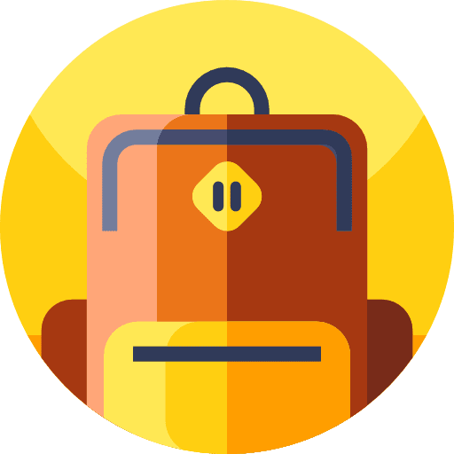 Bag luggage miscellaneous backpack icon