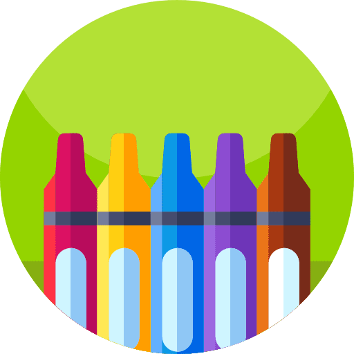 Crayon art crayon pen icon