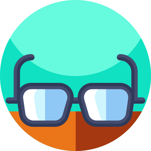 Glasses vision eyes glasses icon