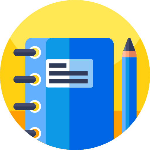 Notes writing note notebook icon