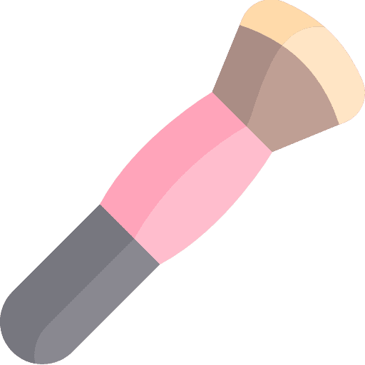 Brush beauty make up wellness icon