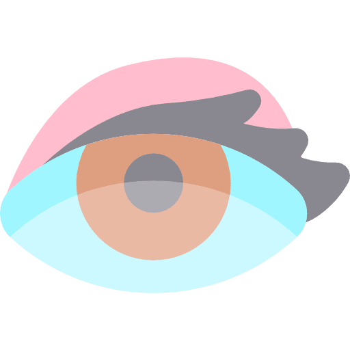 Eye beauty make up cosmetics icon