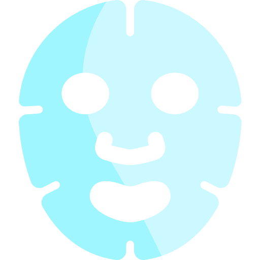 Mask cosmetics woman face icon