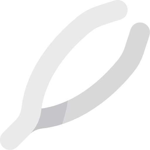 Tweezers make up grooming tweezers icon