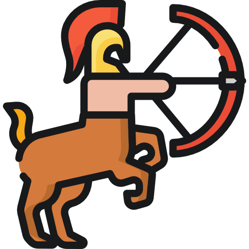 Centaur centaur human fairy tale icon