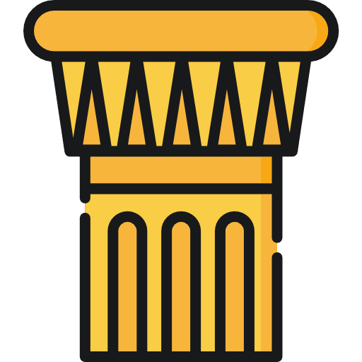 Column antique cultures column icon
