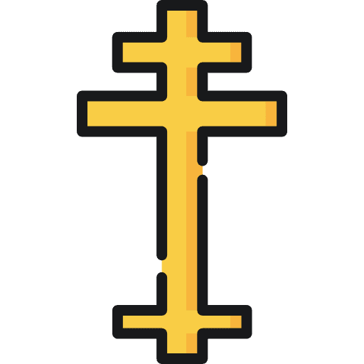 Cross catholic christian cult icon