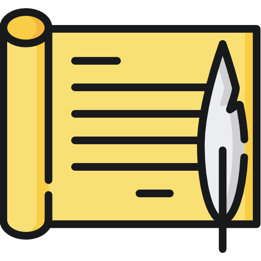 Parchment parchment paper cultures icon