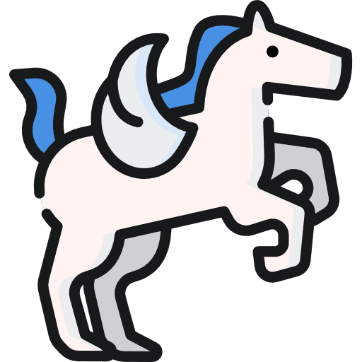 Pegasus fantasy pegasus people icon
