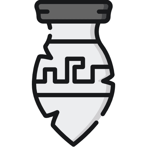 Amphora pottery amphora art and design icon