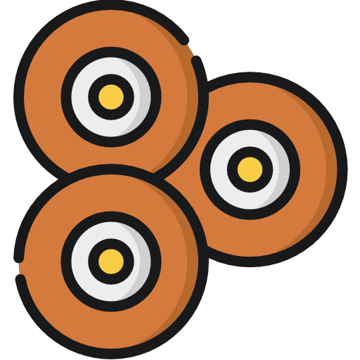 Discus discus sports and competition disc icon